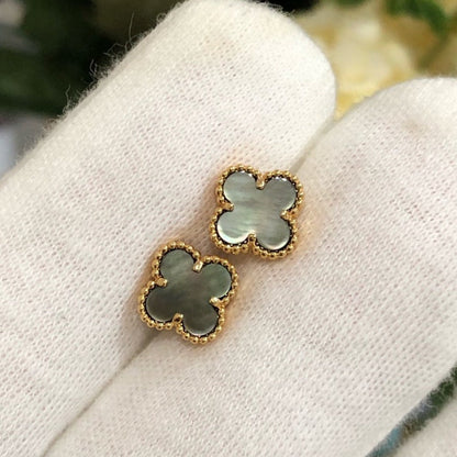 [⭐Seralia]CLOVER MINI GOLD EARRINGS