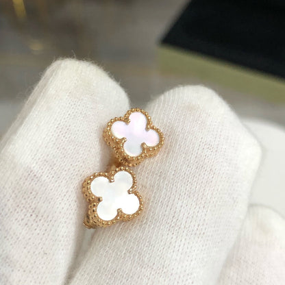[⭐Seralia]CLOVER MINI GOLD EARRINGS