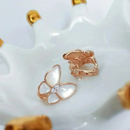 [⭐Seralia]BUTTERFLY MOP DIAMOND EARRINGS