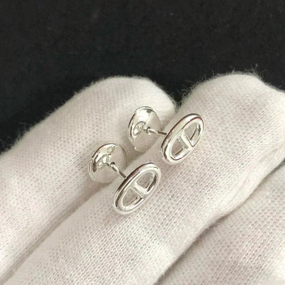 [⭐Seralia]CHAINE SMALL EARRINGS GOLD AND SILVER