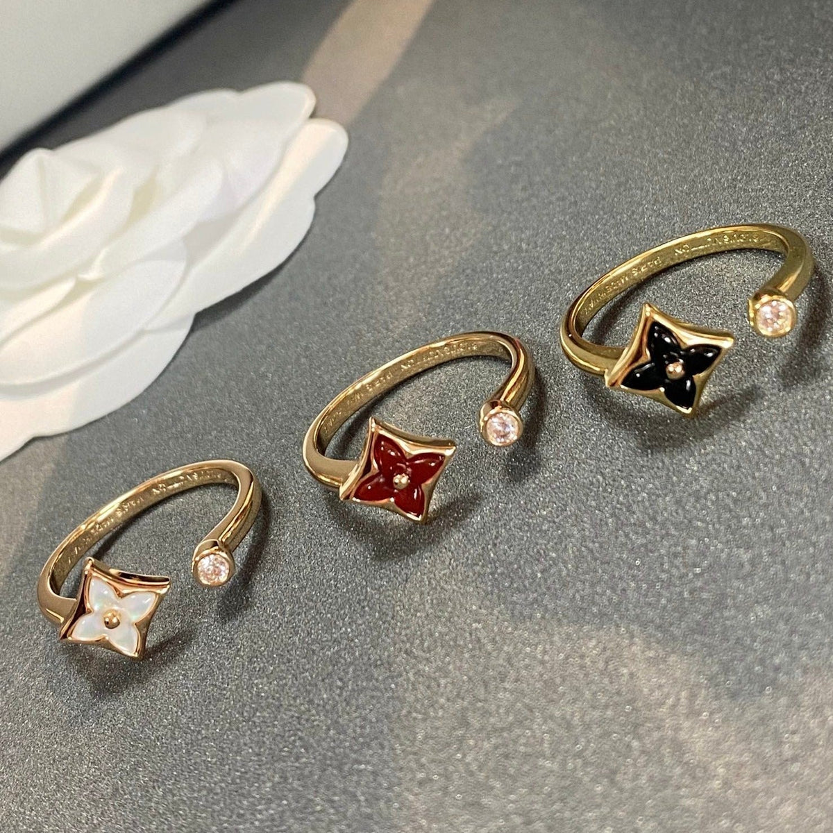 [⭐Seralia]STAR 1 DIAMOND OPEN RING