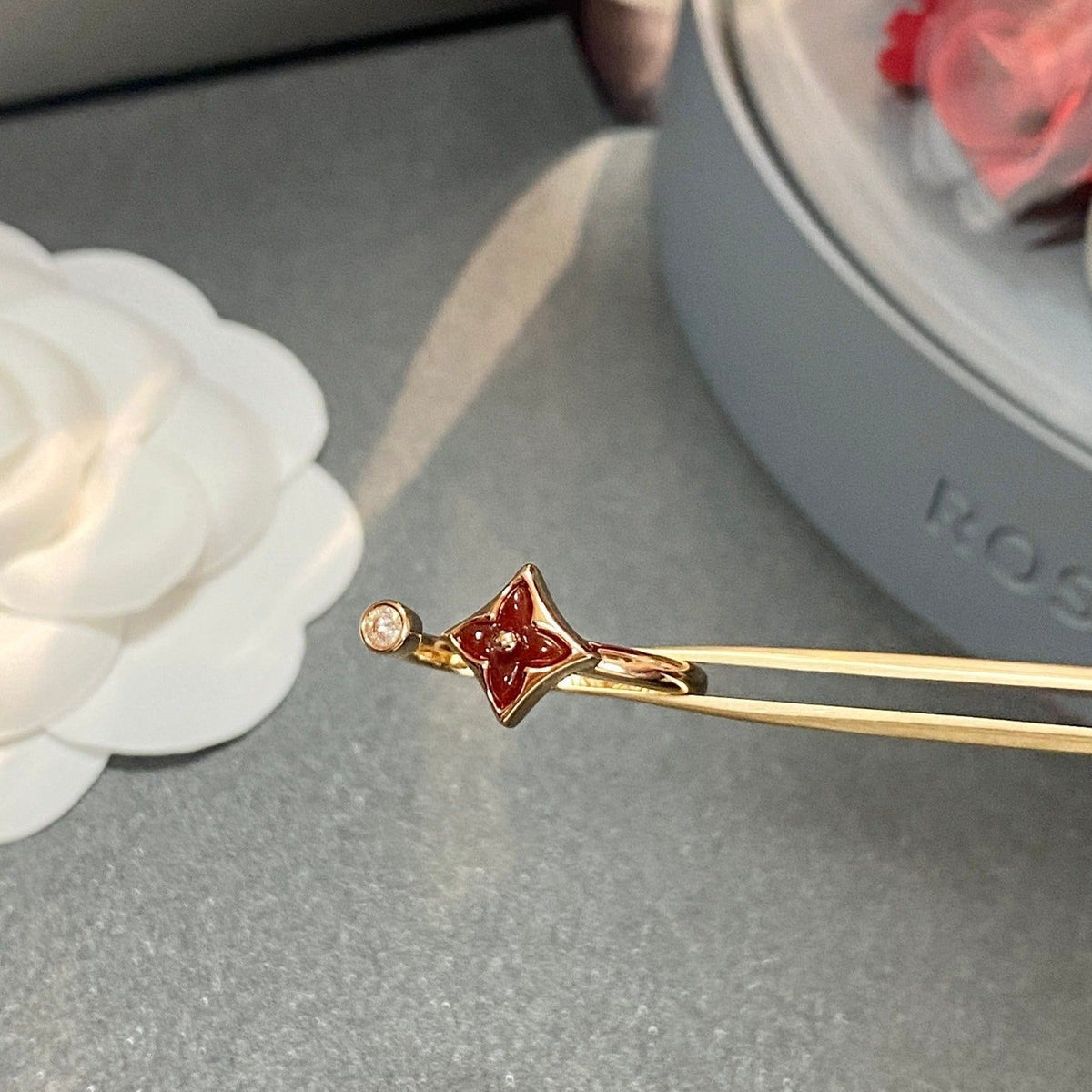 [⭐Seralia]STAR 1 DIAMOND OPEN RING