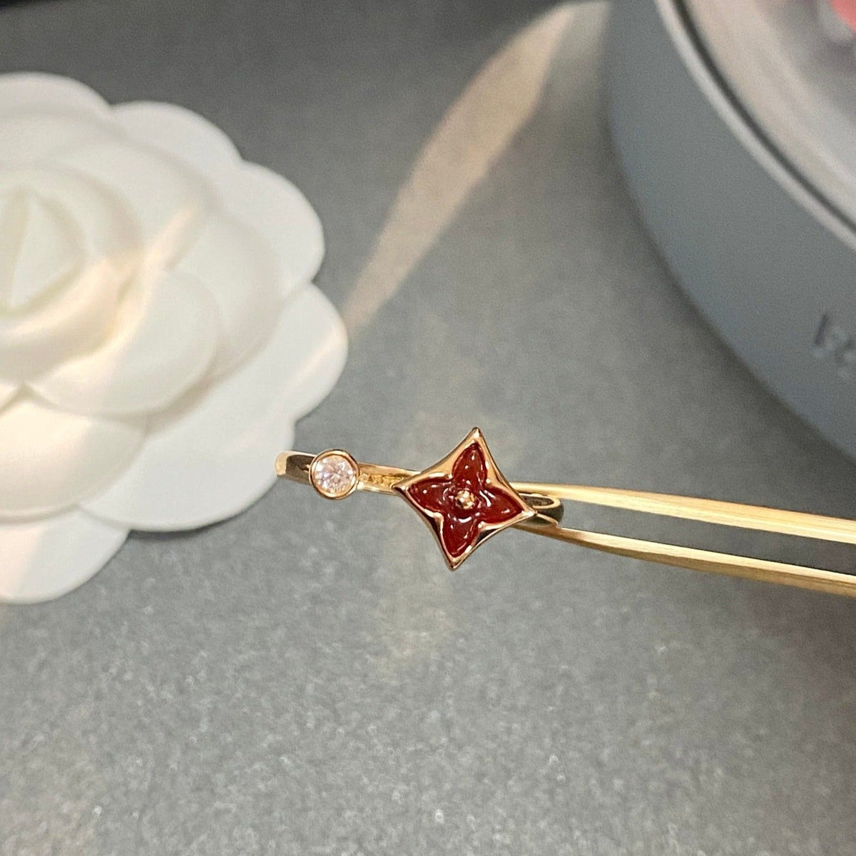 [⭐Seralia]STAR 1 DIAMOND OPEN RING