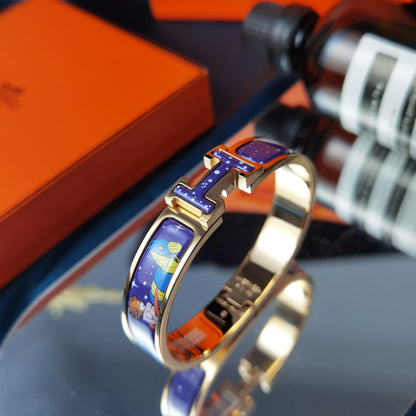 [⭐Seralia]H STAR AND MOON BRACELET 12MM