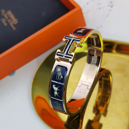 [⭐Seralia]H COUVERTURES DARK BLUE BRACELET