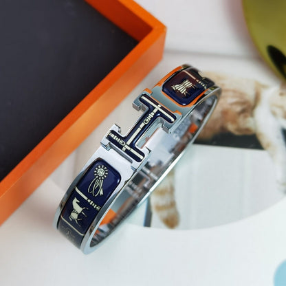 [⭐Seralia]H COUVERTURES DARK BLUE BRACELET