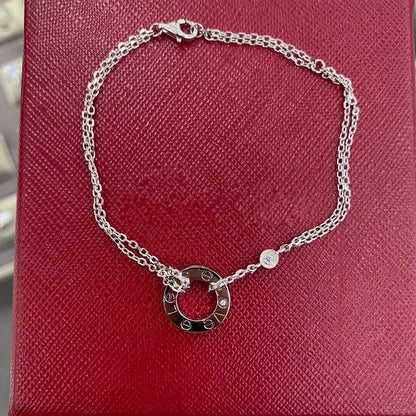 [⭐Seralia]LOVE BRACELET 2 DIAMOND