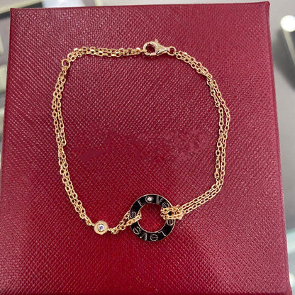 [⭐Seralia]LOVE BRACELET 2 DIAMOND