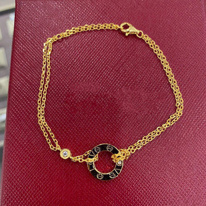 [⭐Seralia]LOVE BRACELET 2 DIAMOND