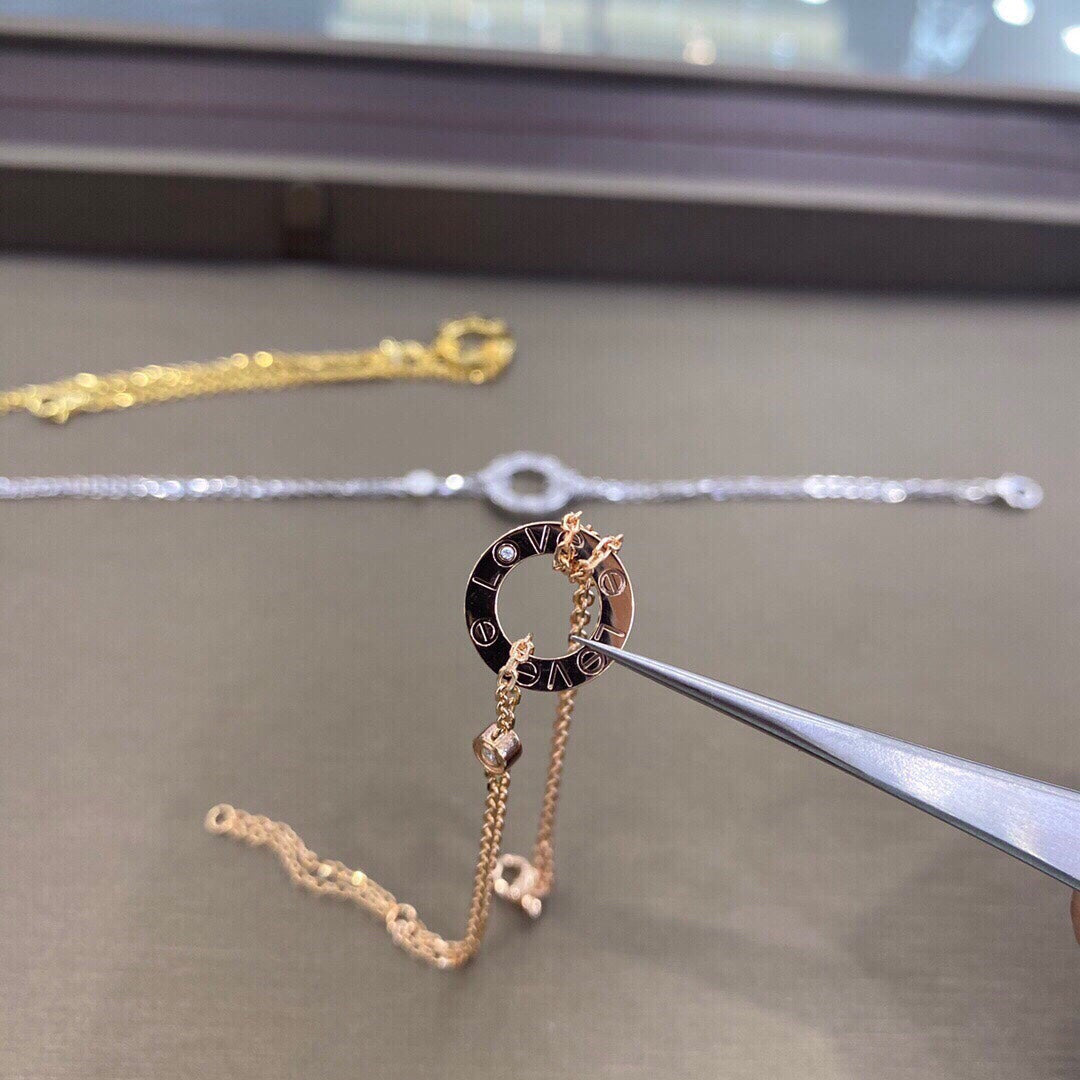 [⭐Seralia]LOVE BRACELET 2 DIAMOND