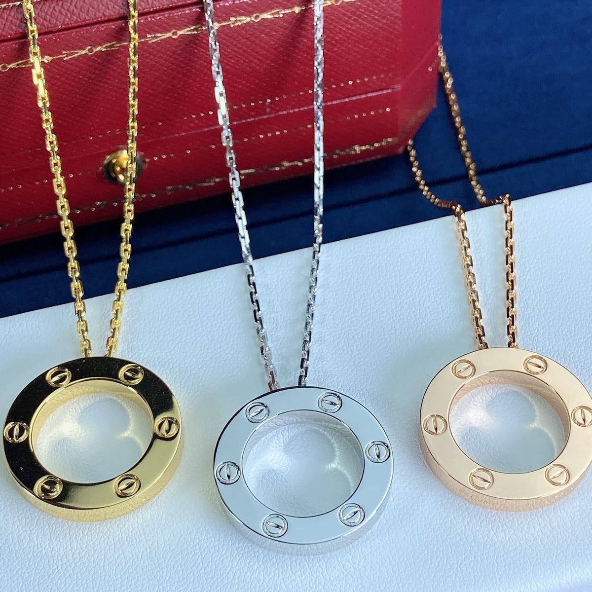 [⭐Seralia]LOVE NECKLACE 16MM