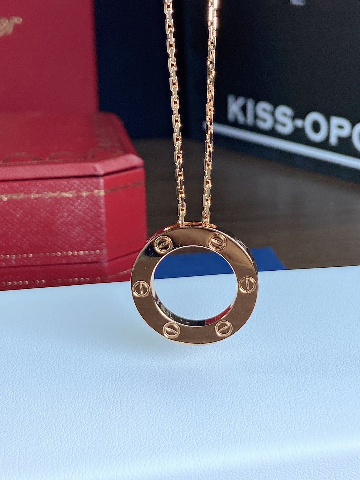 [⭐Seralia]LOVE NECKLACE 16MM