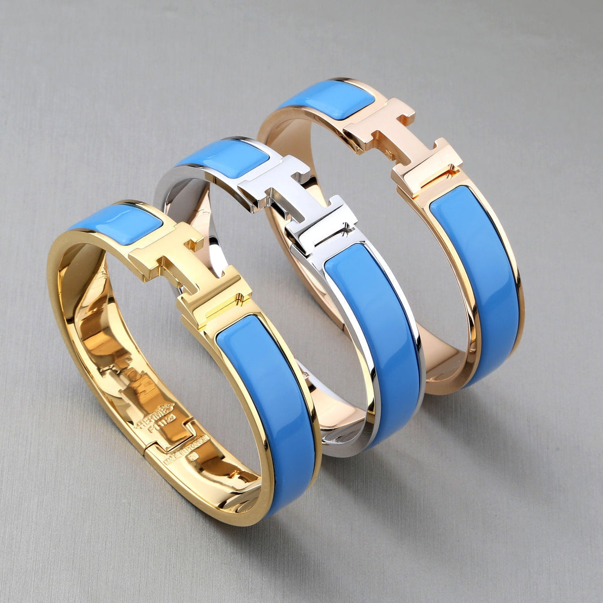 [⭐Seralia]H BRACELET TURQUOISE 12MM