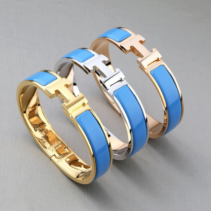 [⭐Seralia]H BRACELET TURQUOISE 12MM