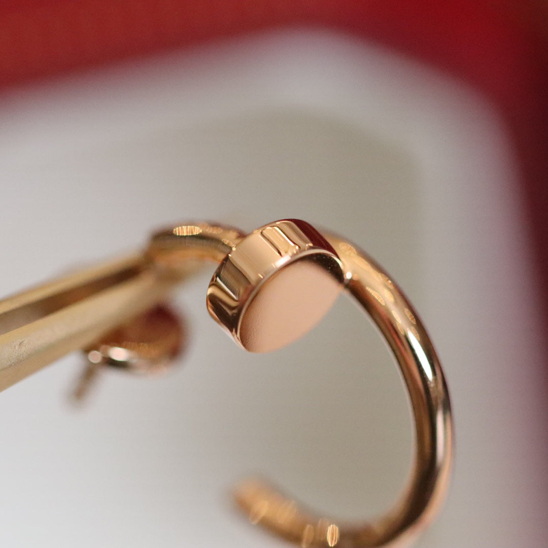 [⭐Seralia]JUSTE EARRINGS PINK GOLD