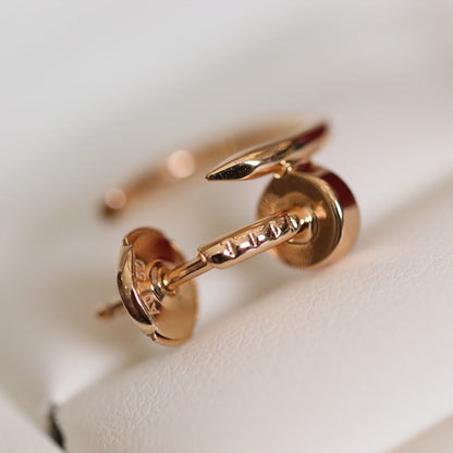 [⭐Seralia]JUSTE EARRINGS PINK GOLD