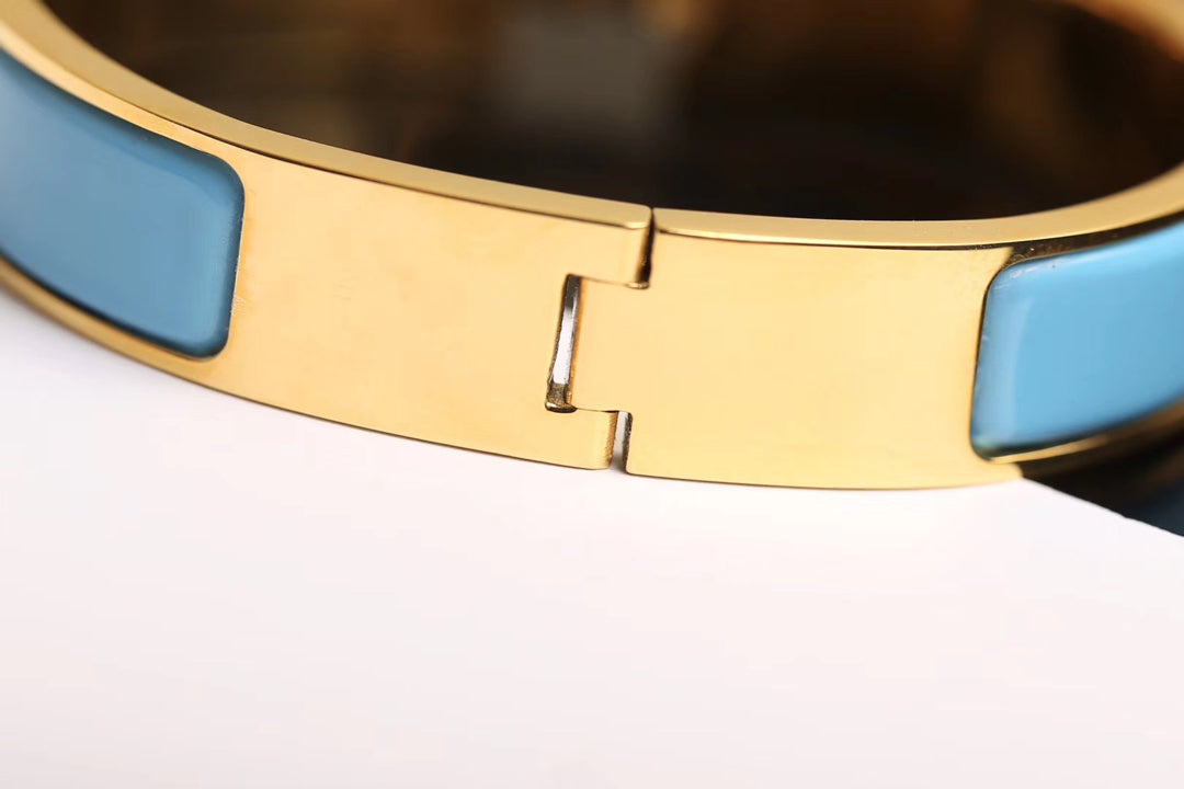 [⭐Seralia]H CLOUD BLUE BRACELET GOLD DIAMOND