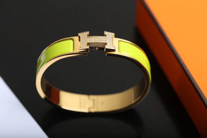 [⭐Seralia]H BRACELET GOLD DIAMOND