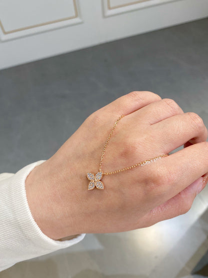 [⭐Seralia]STAR DIAMOND NECKALCE