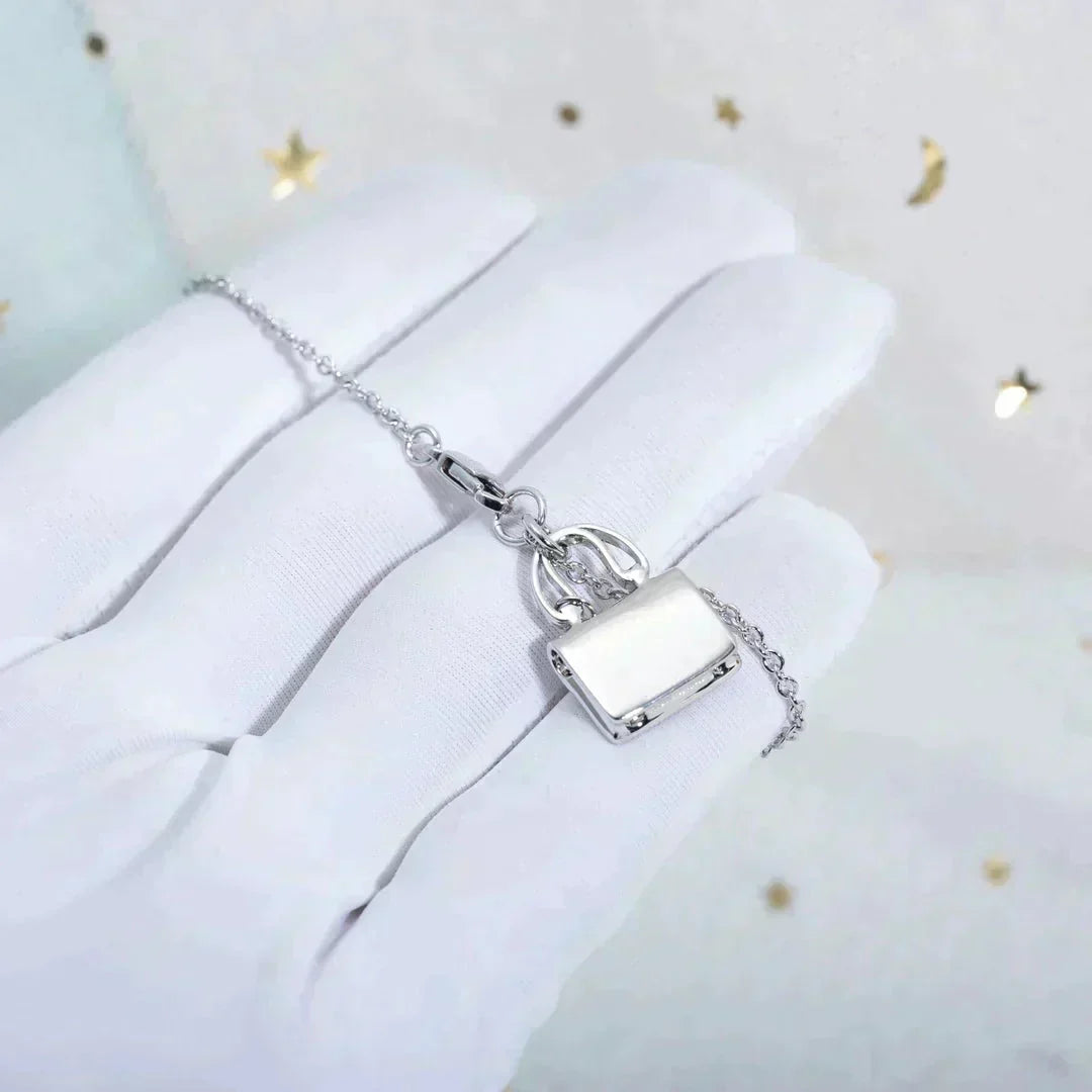 [⭐Seralia]AMULETTE PEDANT SILVER NECKLACE
