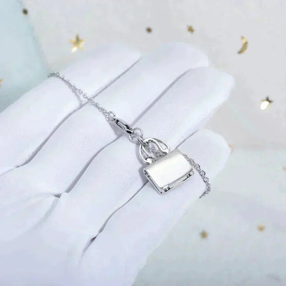 [⭐Seralia]AMULETTE PEDANT SILVER NECKLACE