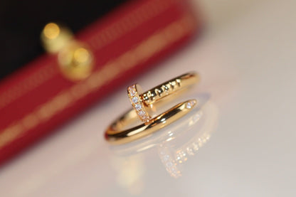 [⭐Seralia]JUSTE RING 2.65MM GOLD DIAMOND