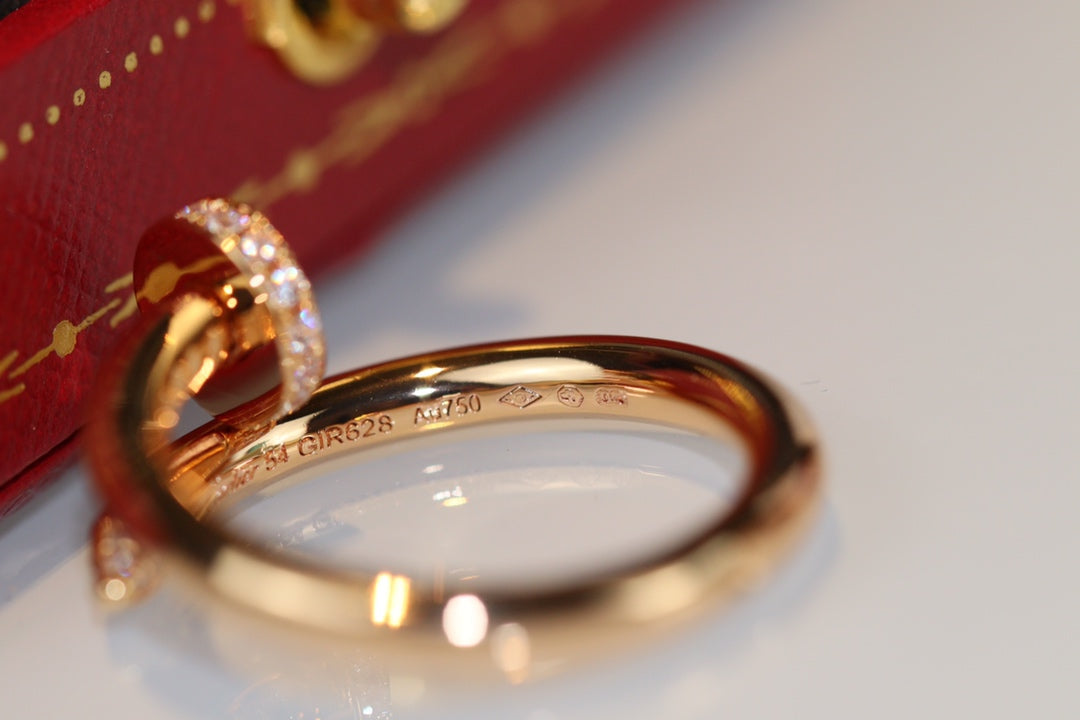 [⭐Seralia]JUSTE RING 2.65MM GOLD DIAMOND