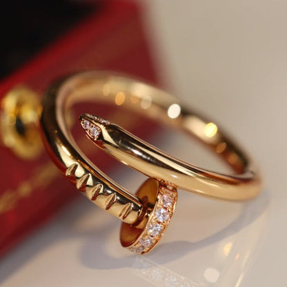 [⭐Seralia]JUSTE RING 2.65MM GOLD DIAMOND