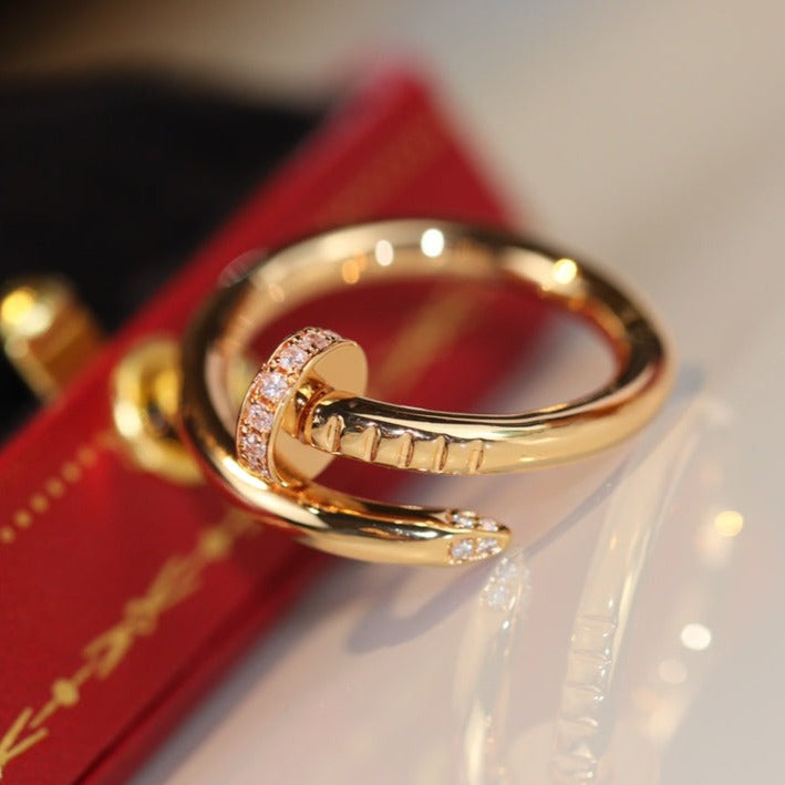 [⭐Seralia]JUSTE RING 2.65MM GOLD DIAMOND