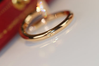 [⭐Seralia]JUSTE RING 2.65MM GOLD DIAMOND
