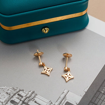 [⭐Seralia]STAR EARRINGS GOLD