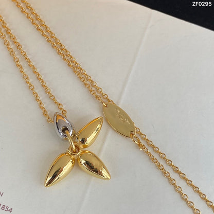 [⭐Seralia]LOUISETTE PEDANT GOLD NECKLACE