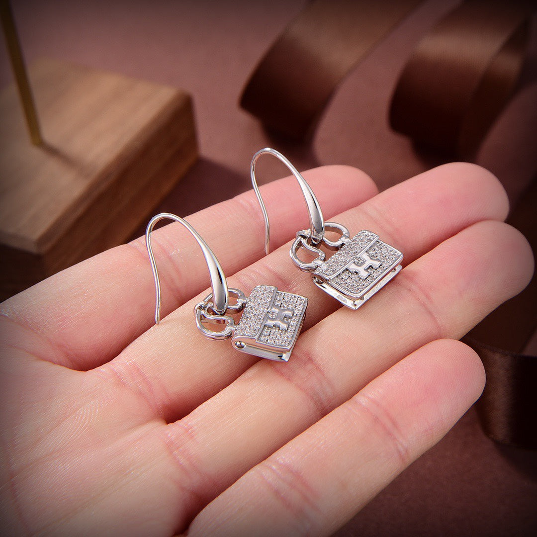 [⭐Seralia]KELLY DIAMOND EARRINGS