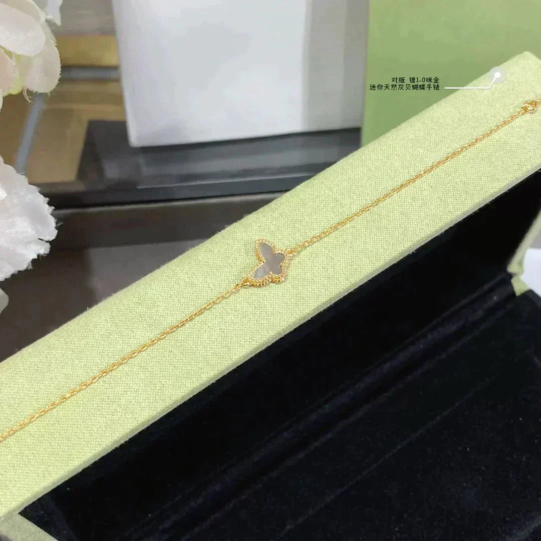 [⭐Seralia]BUTTERFLY DARK MOP BUTTERFLY BRACELET