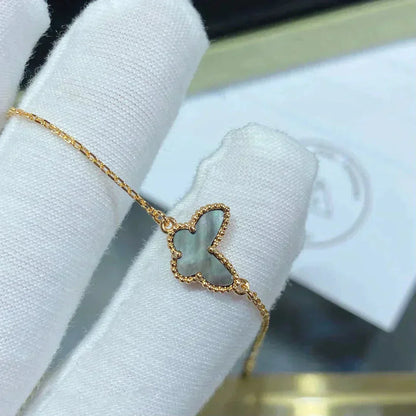 [⭐Seralia]BUTTERFLY DARK MOP BUTTERFLY BRACELET