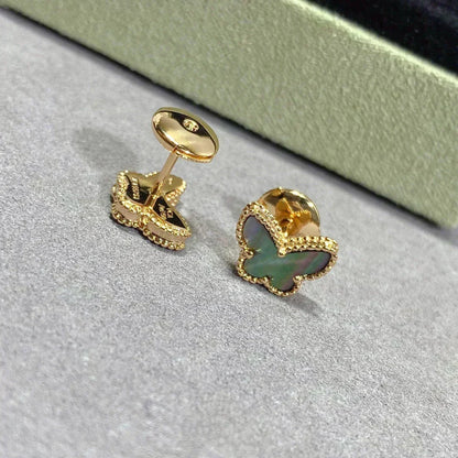 [⭐Seralia]BUTTERFLY DARK MOP  EARRINGS