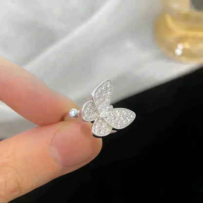 [⭐Seralia]BUTTERFLY DIAMOND RING