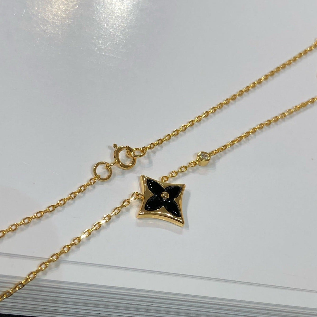 [⭐Seralia]STAR BLACK MOP NECKLACE