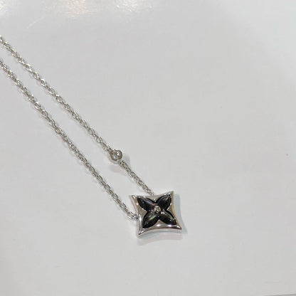[⭐Seralia]STAR BLACK MOP NECKLACE