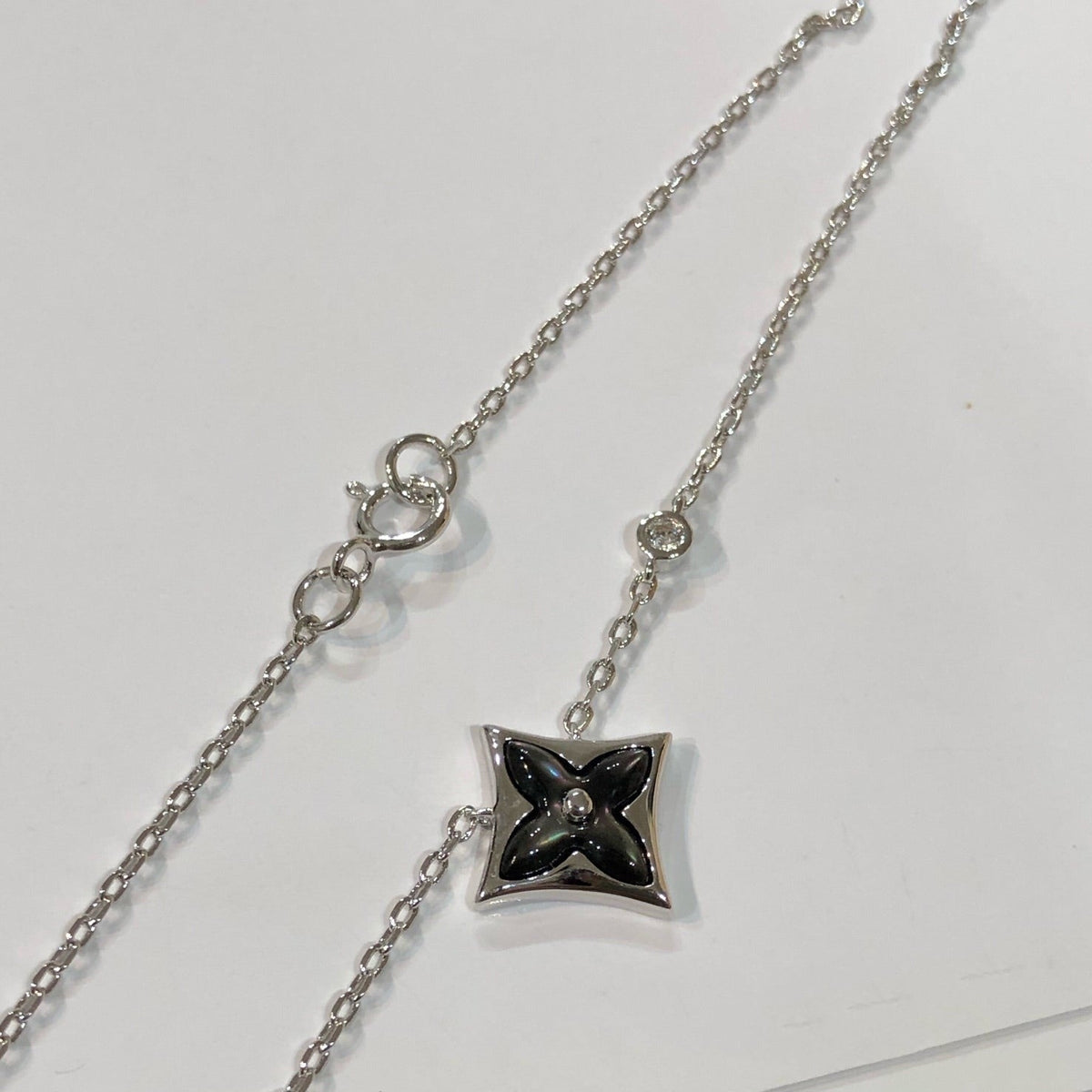 [⭐Seralia]STAR BLACK MOP NECKLACE