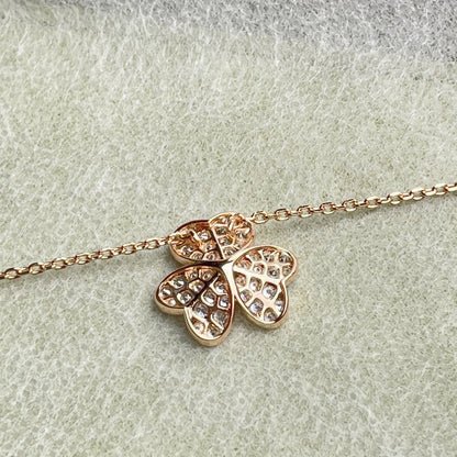 [⭐Seralia]FLOWER DIAMOND NECKLACE