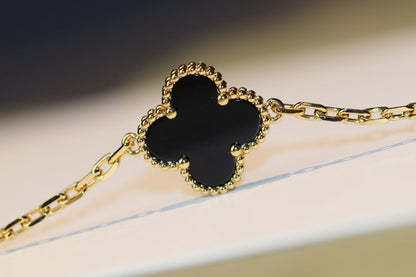 [⭐Seralia]CLOVER 20 MOTIFS ONYX ROSE GOLD