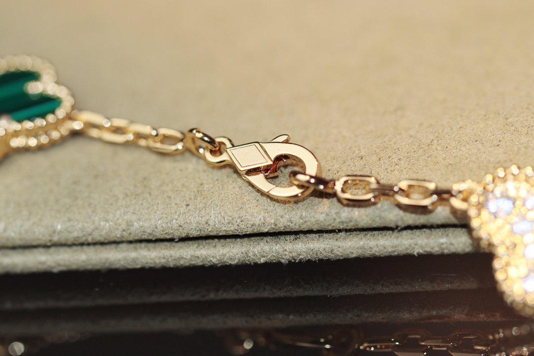 [⭐Seralia]CLOVER 20 MOTIFS ONYX ROSE GOLD