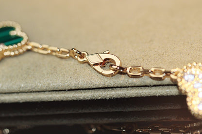 [⭐Seralia]CLOVER 20 MOTIFS ONYX ROSE GOLD
