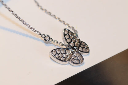 [⭐Seralia]BUTTERFLY DIAMOND NECKLACE
