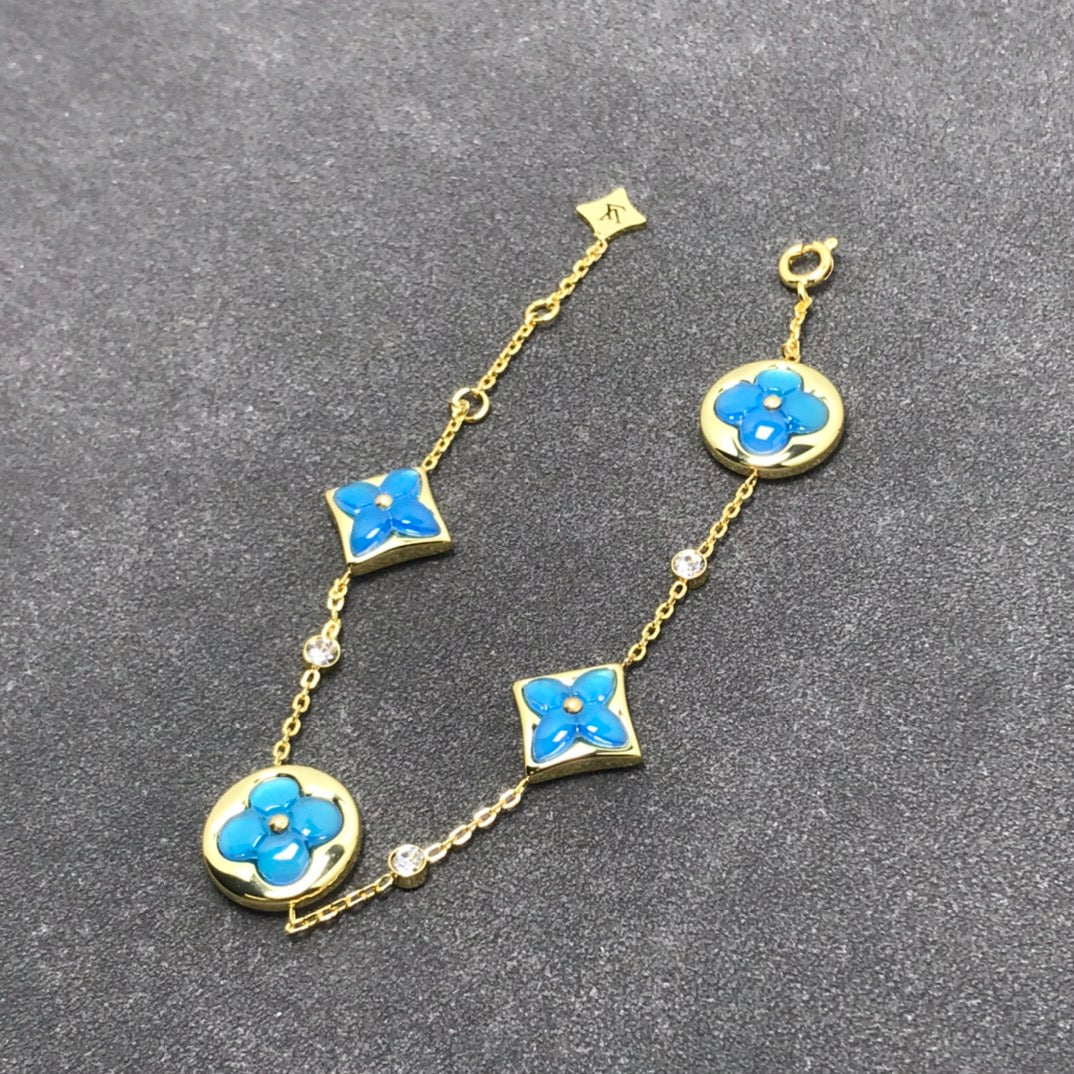[⭐Seralia]STAR AND SUN TURQUOISE 4 MOTIFS 3 DIAMONDS