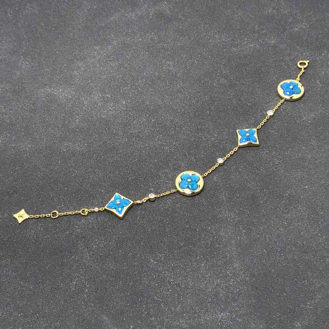 [⭐Seralia]STAR AND SUN TURQUOISE 4 MOTIFS 3 DIAMONDS