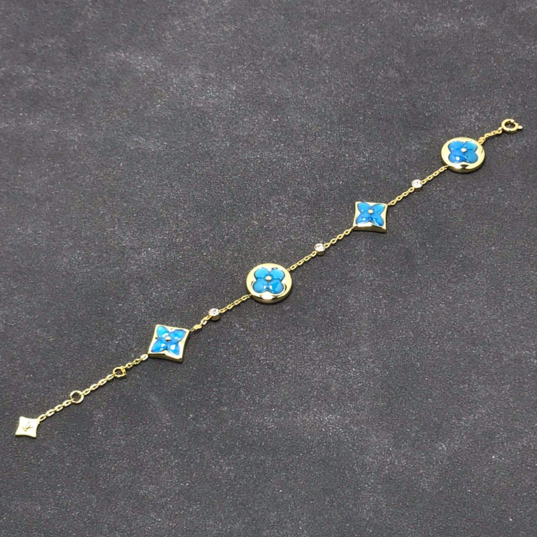 [⭐Seralia]STAR AND SUN TURQUOISE 4 MOTIFS 3 DIAMONDS