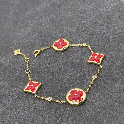 [⭐Seralia]STAR AND SUN CARNELIAN 4 MOTIFS 3 DIAMONDS