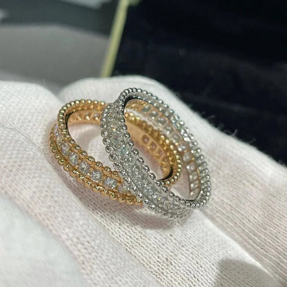 [⭐Seralia]PERLEE DIAMOND ROSE GOLD RING